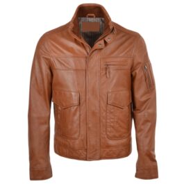 Men leather fashion jackets